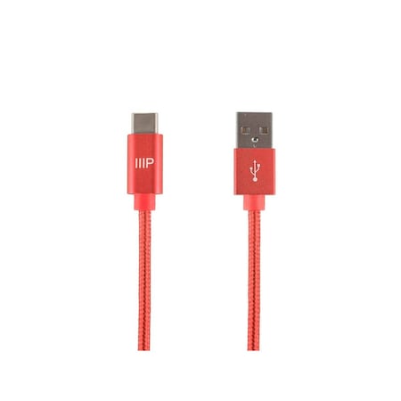 Palette Series USB 2.0 Type-C To Type-A Charge & Sync Nylon-Braid Cabl